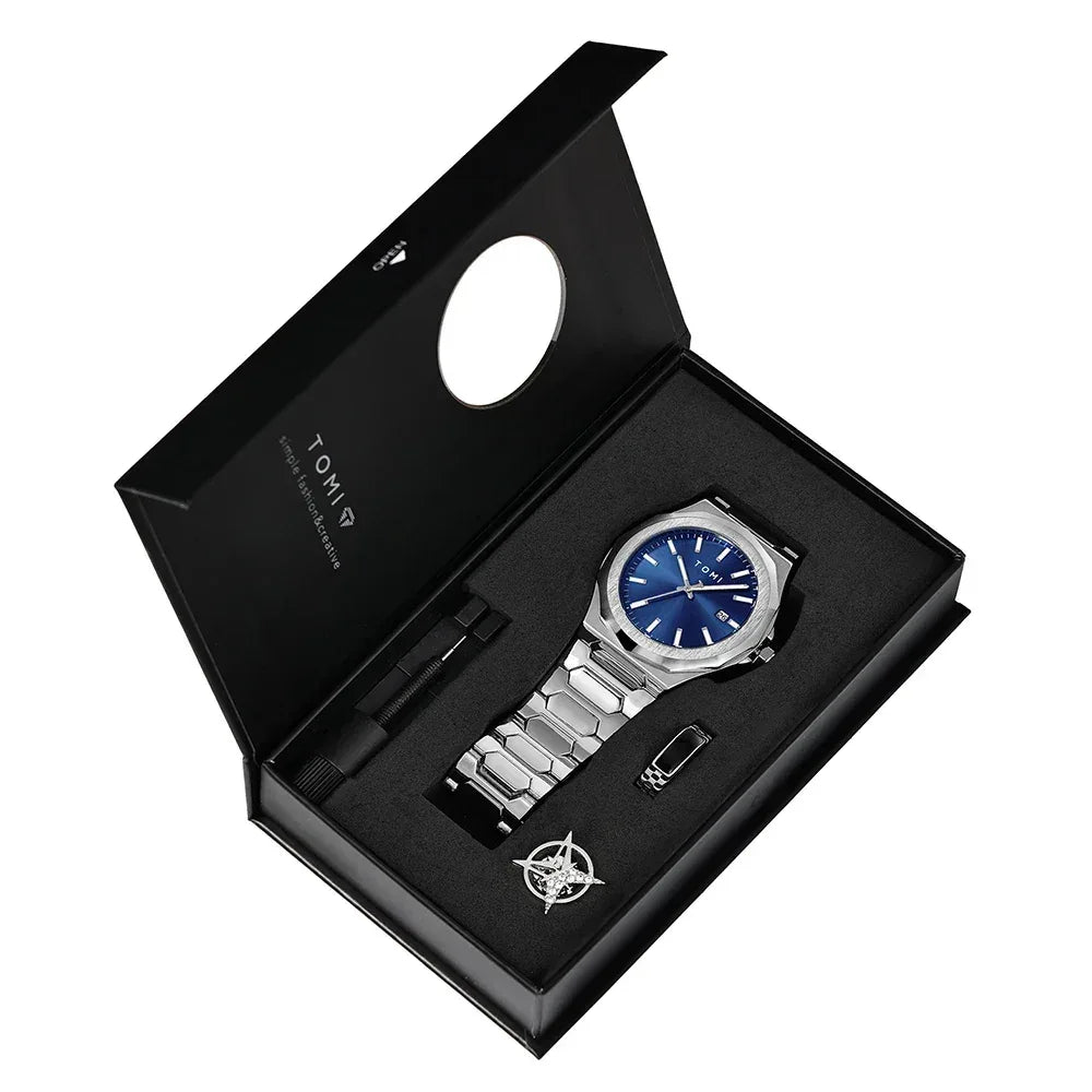 TOMI T301 Executive Timepiece Gift Set