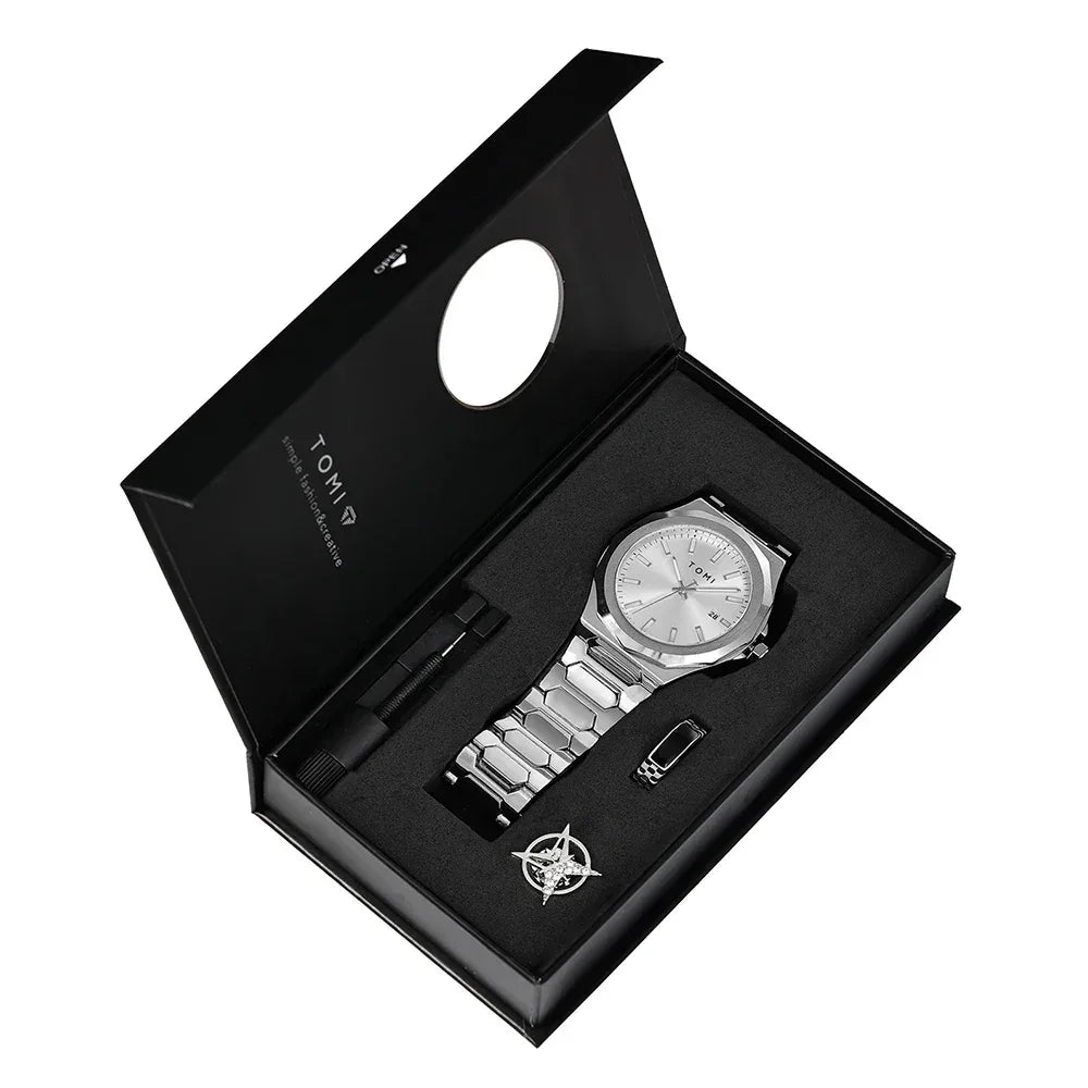 TOMI T301 Executive Timepiece Gift Set