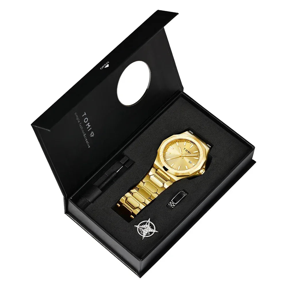 TOMI T301 Executive Timepiece Gift Set