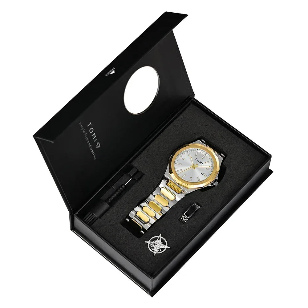 TOMI T301 Executive Timepiece Gift Set