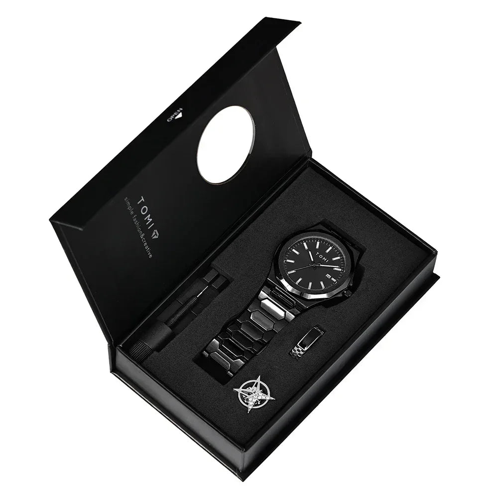 TOMI T301 Executive Timepiece Gift Set