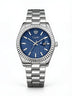 Silver / Blue