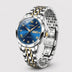 two-tone blue