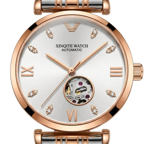 Rose Gold / White