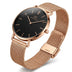 Rose Gold / Black