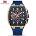 rose gold blue