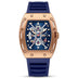 rose gold blue