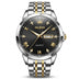 two-tone black