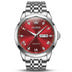 silver red