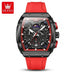 black red