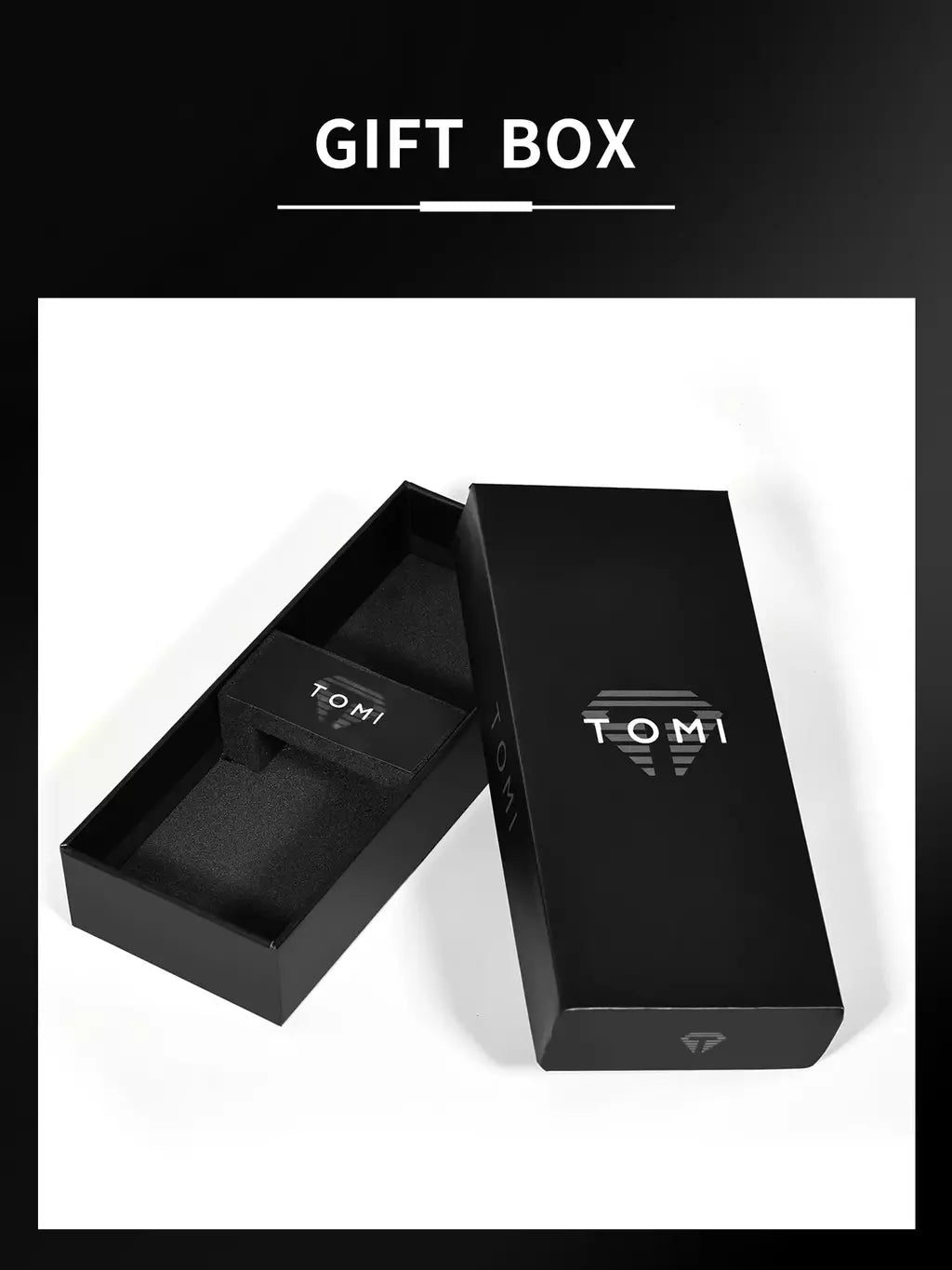 TOMI T-030 Men's Luxury Quartz Watch - Day & Date Display