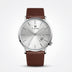Silver / Brown